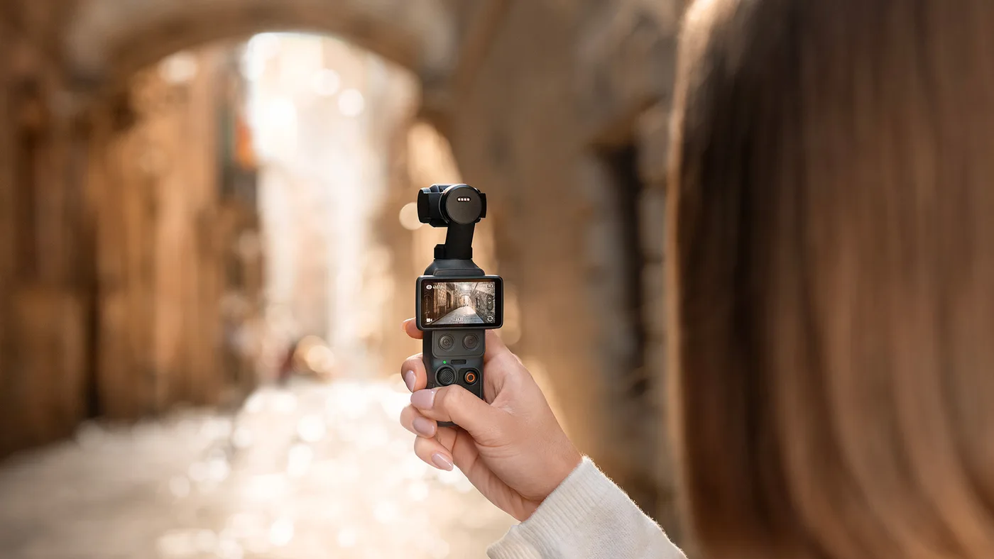 DJI Osmo Pocket 4, vue 3