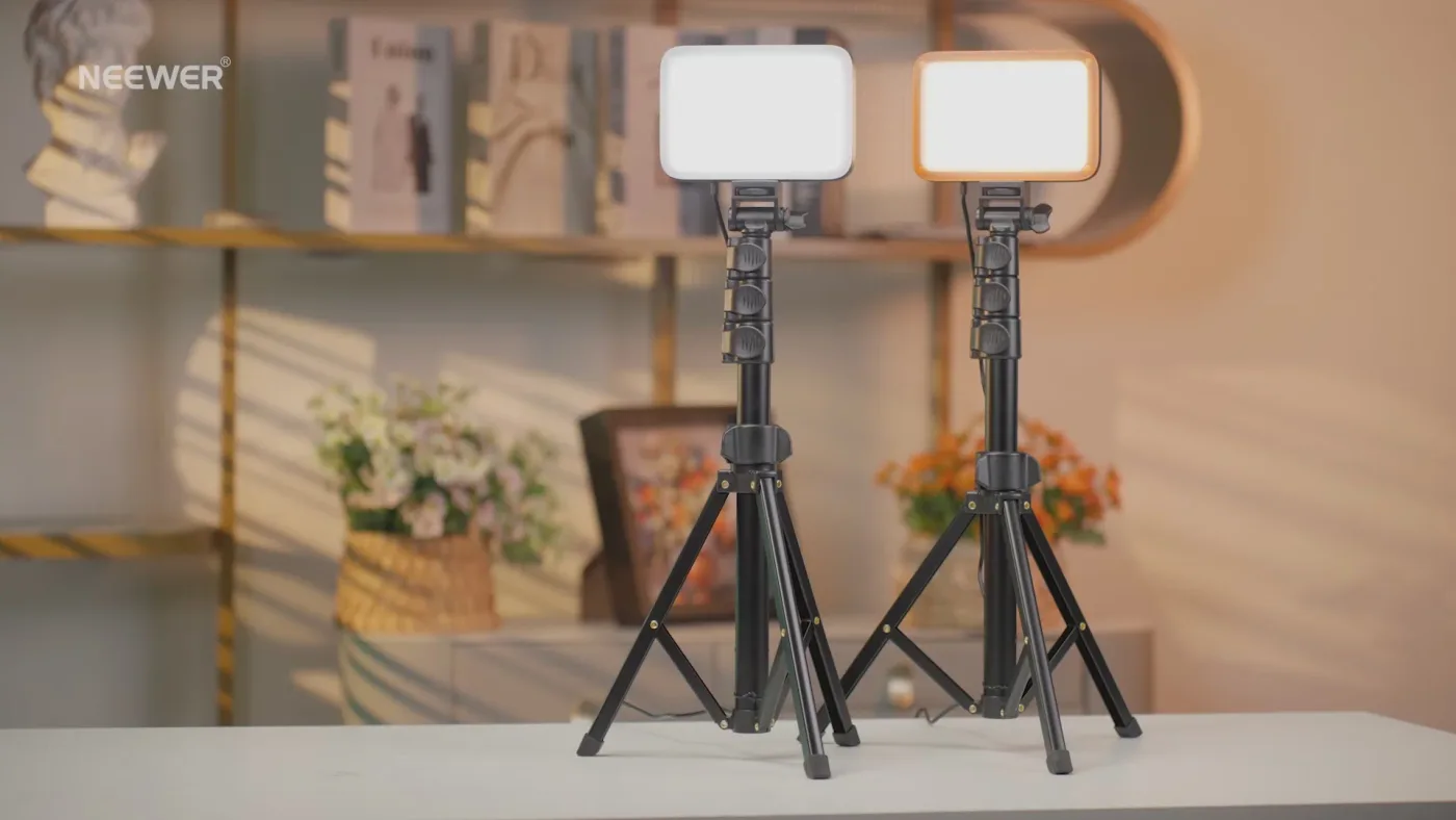 NEEWER Kit LED ×2 — vue 4