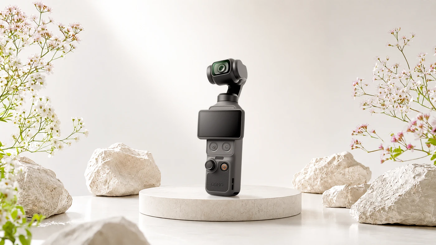 DJI Osmo Pocket 4, vue 1